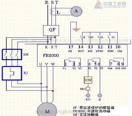 软启动柜的安装方法和软启动器的接线原理